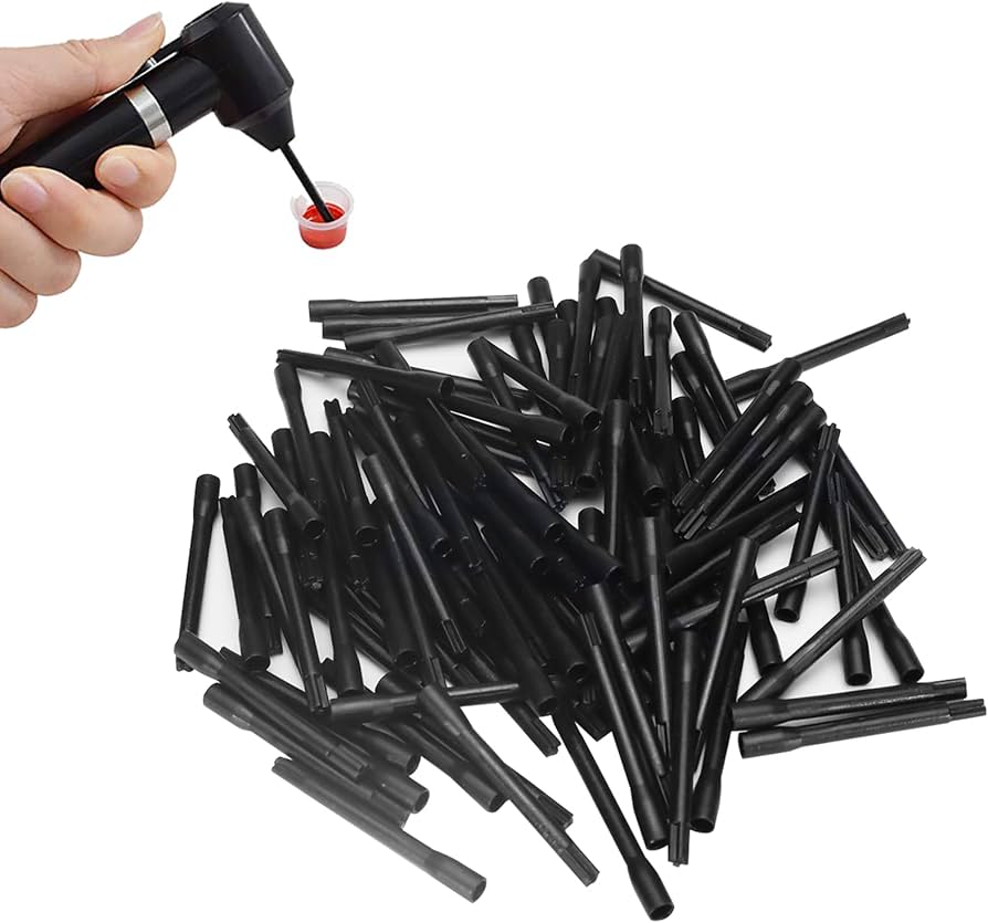 Barattolo da 30 Agitatori di Plastica Sterili per Mischia-Inchiostro