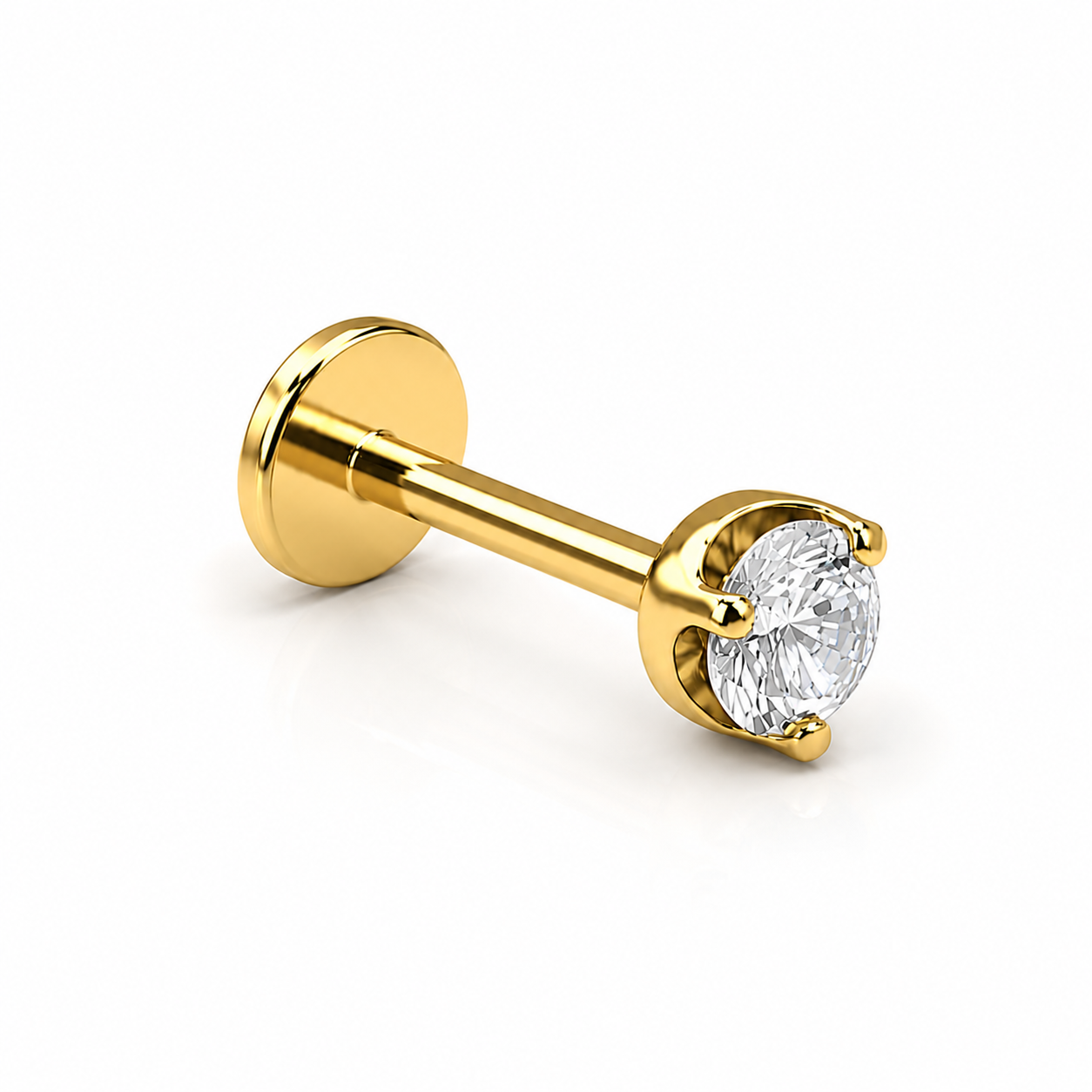 ESSETY JEWELS - Brillante Squadrato Incastonato Effetto Corona Completo