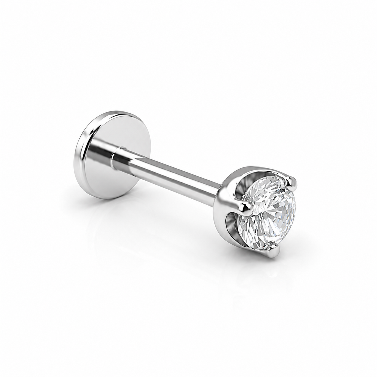 ESSETY JEWELS - Brillante Squadrato Incastonato Effetto Corona Completo
