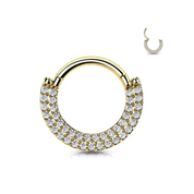 ESSETY JEWELS - Clicker Doppia Fascia di Brillanti