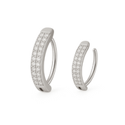 ESSETY JEWELS - Clicker Ombelico Doppia Fascia di Zirconi