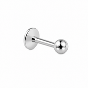 ESSETY JEWELS - Labret Pallina Threadless Completo Silver