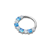 ESSETY JEWELS - Ocean Ice Clicker Blu & Crystal