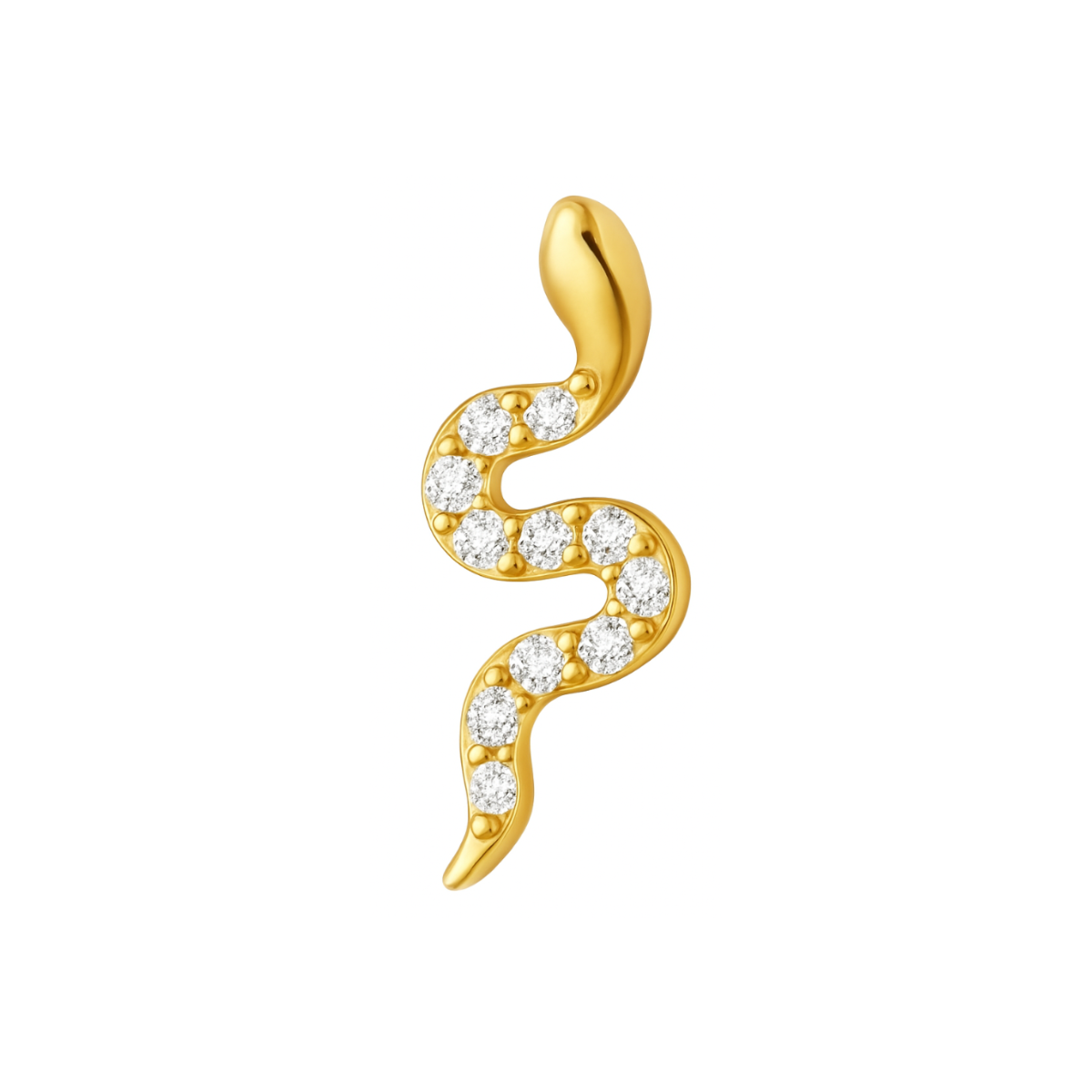 ESSETY JEWELS - Terminale Serpente Brillantini