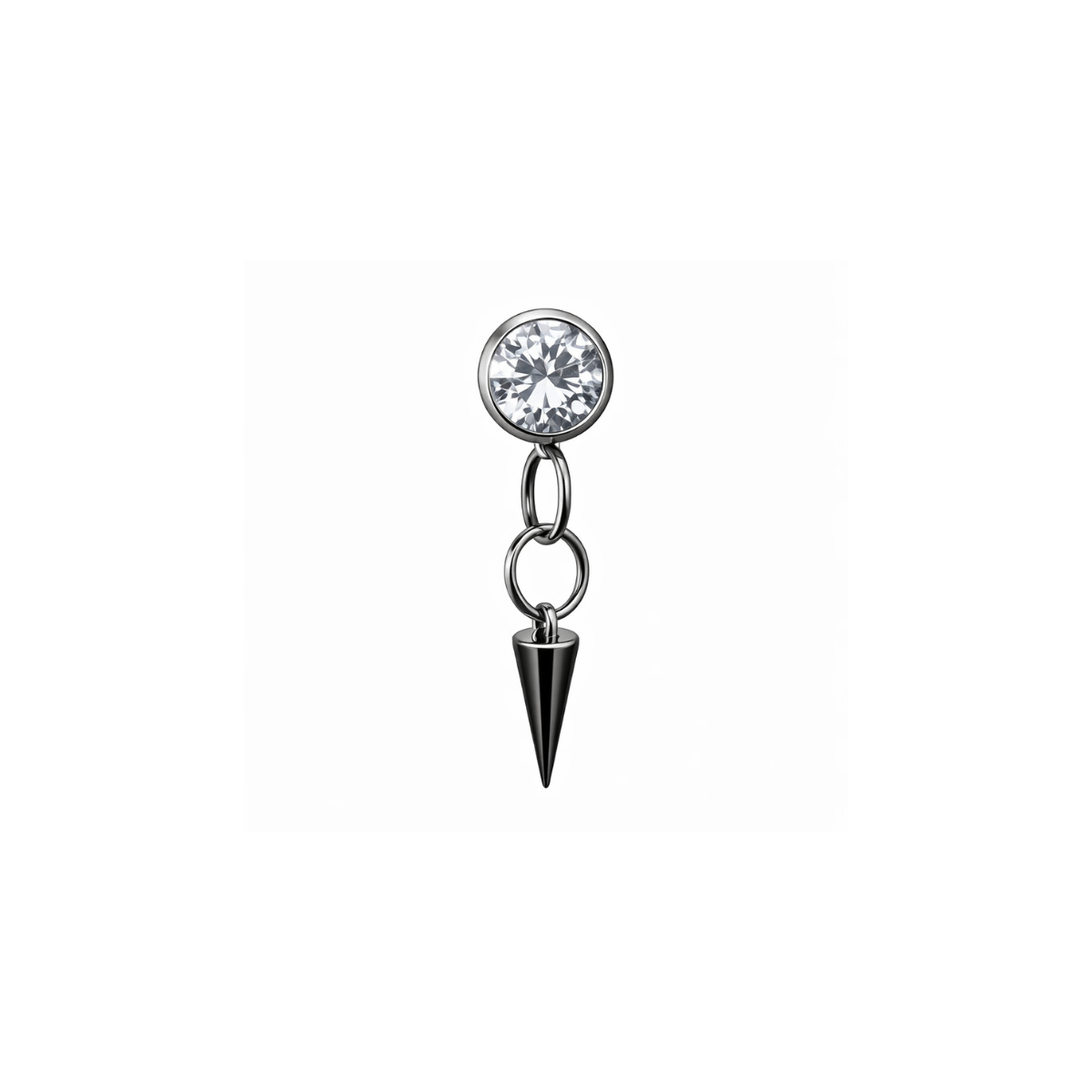 ESSETY JEWELS - Terminale Punto Luce con Pendente a Punta