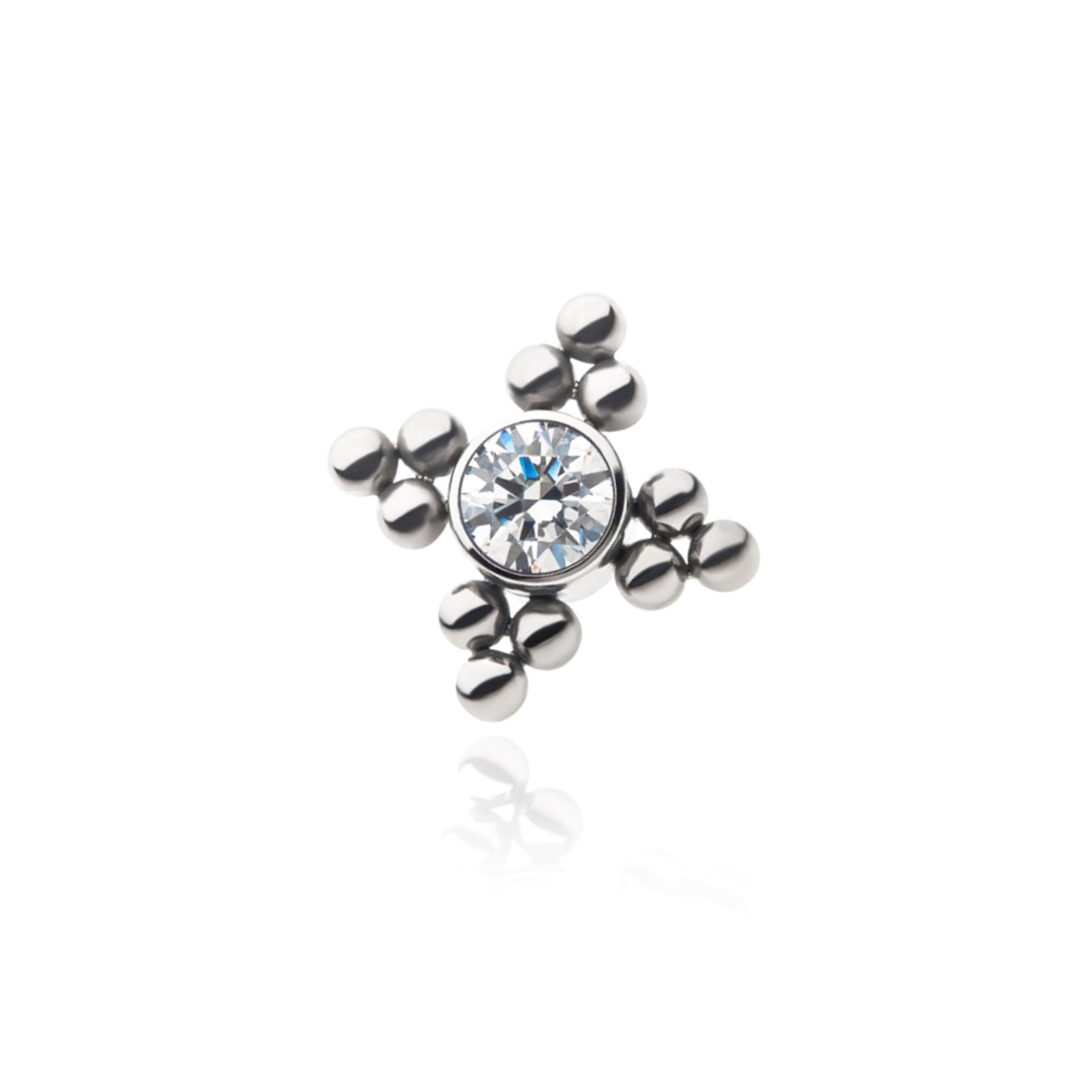 ESSETY JEWELS - Terminale Sole Quattro Raggi
