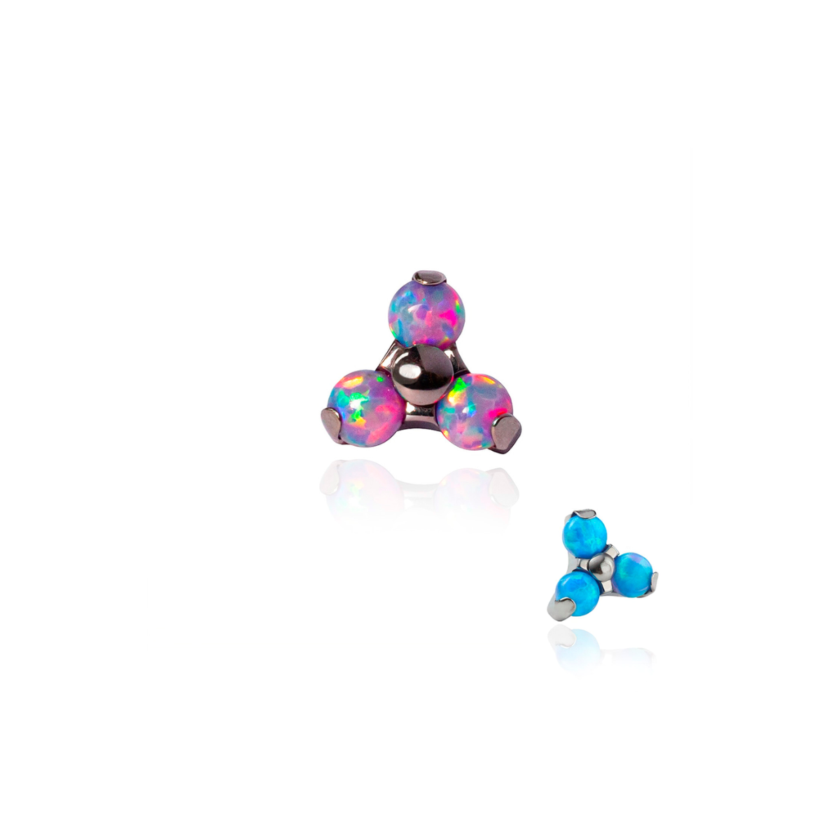 ESSETY JEWELS - Terminale Trifoglio Opale