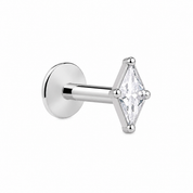 ESSETY JEWELS - Labret Threadless Crystal Shard Completo