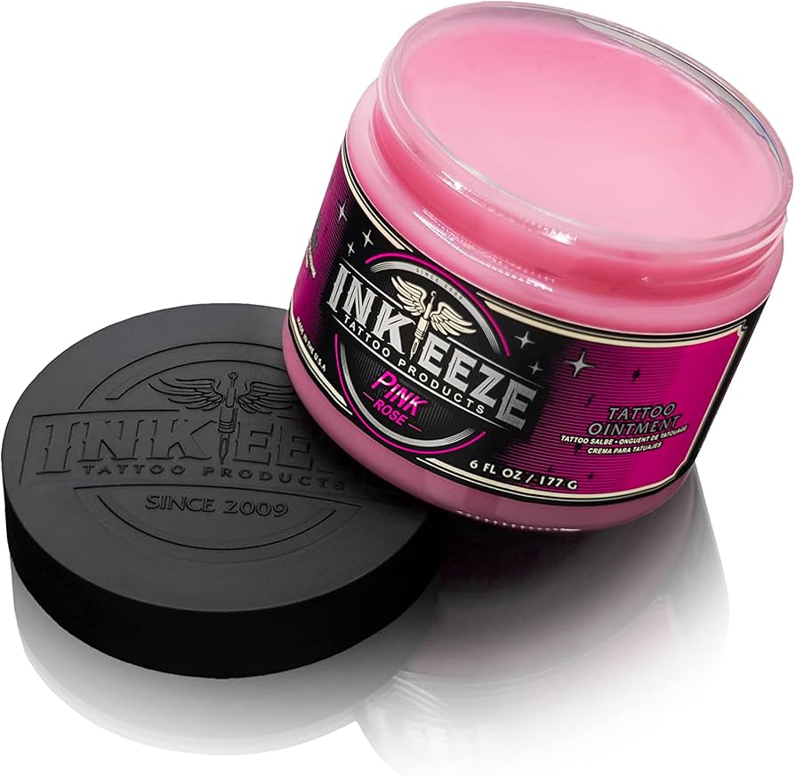 INK-EEZE Pink Glide Tattoo Unguento per Tatuaggi