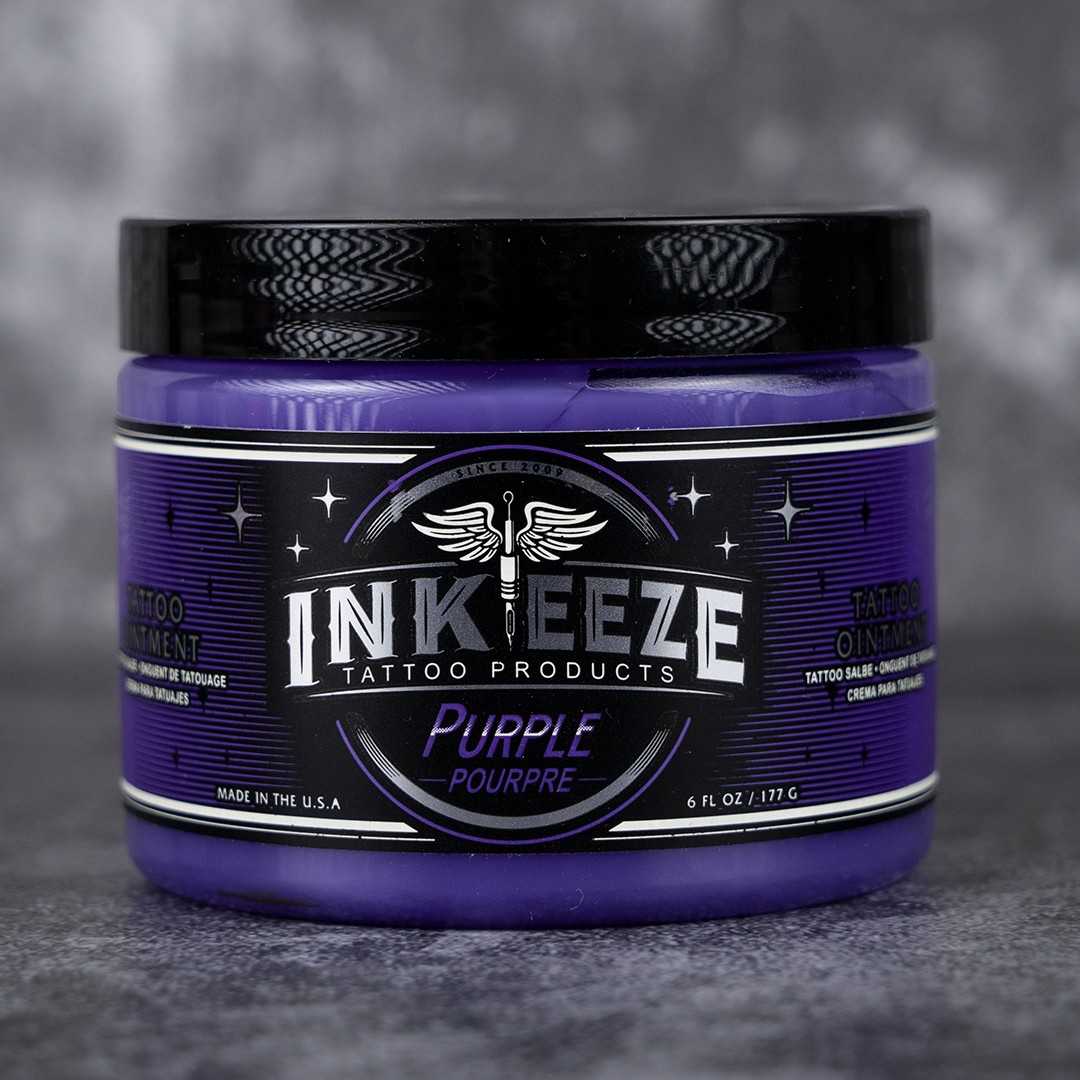 INK-EEZE Purple Glide Tattoo Unguento per Tatuaggi