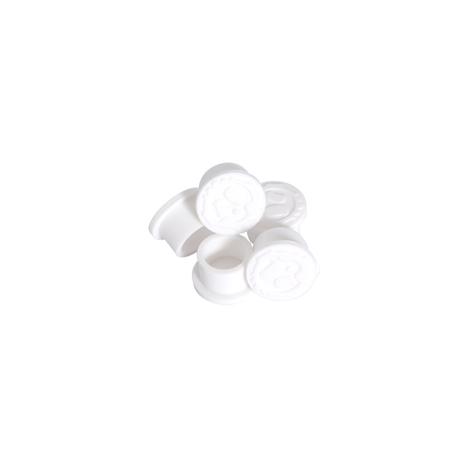 Killer Ink - Tappini per Inchiostro in Silicone Bianco 250pz