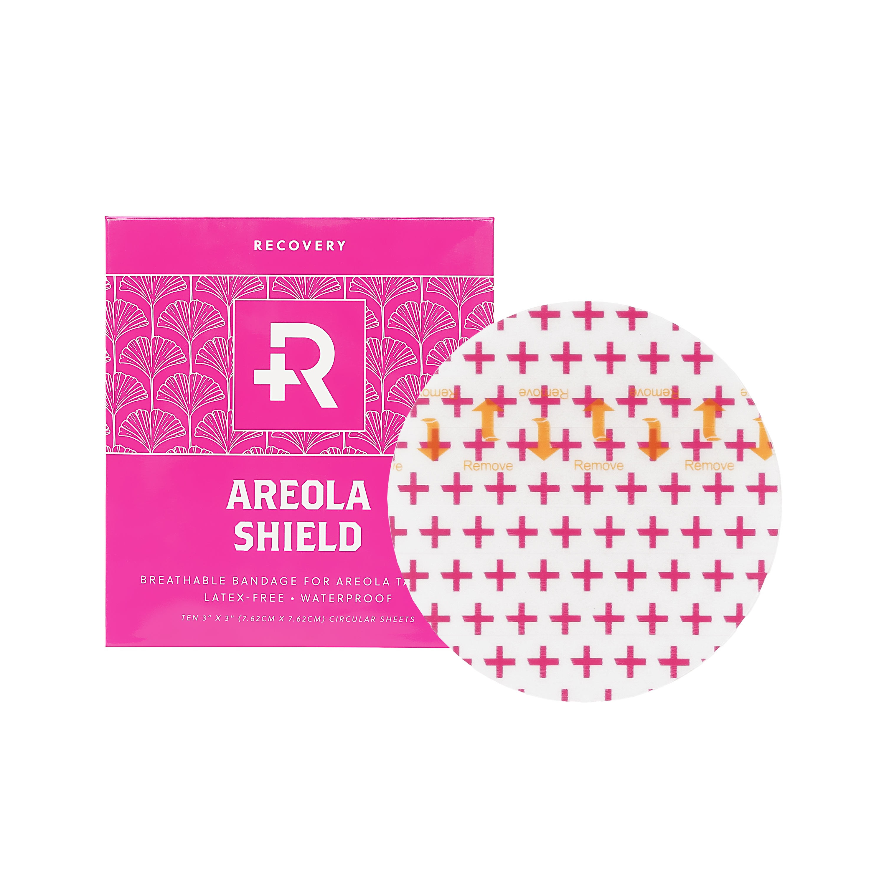Recovery Areola Shield Tattoo Film - 7.6 cm