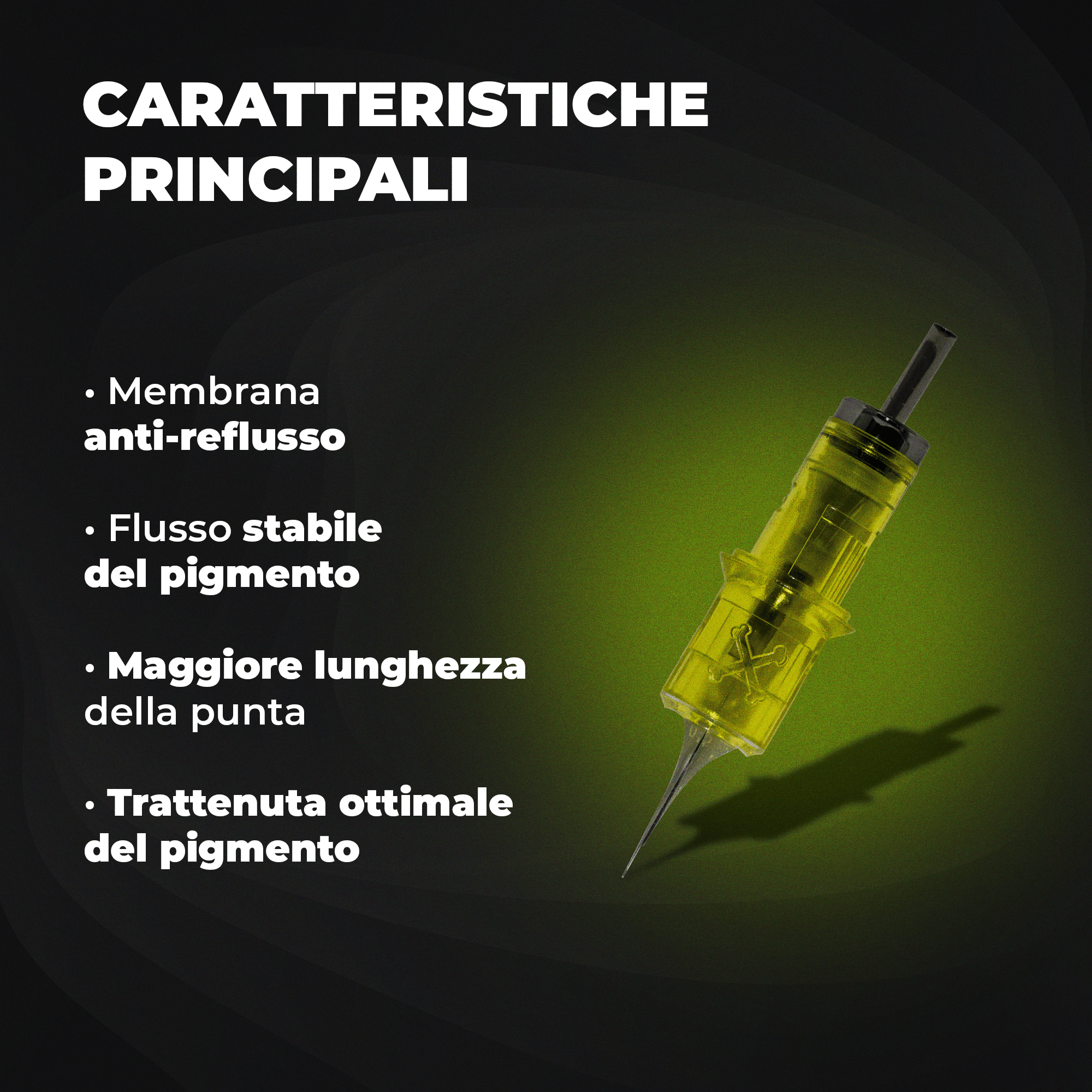 Aghi Tricopigmentazione 0403RL – 0.15mm SMP - Black Rain Hairlines - 20 cartucce - Mr.PMU