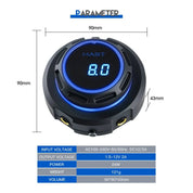 Alimentatore per Tatuaggi Dragonhawk Mast Halo con Doppia Modalità di Avvio per Macchine per Tatuaggi - mrpmu