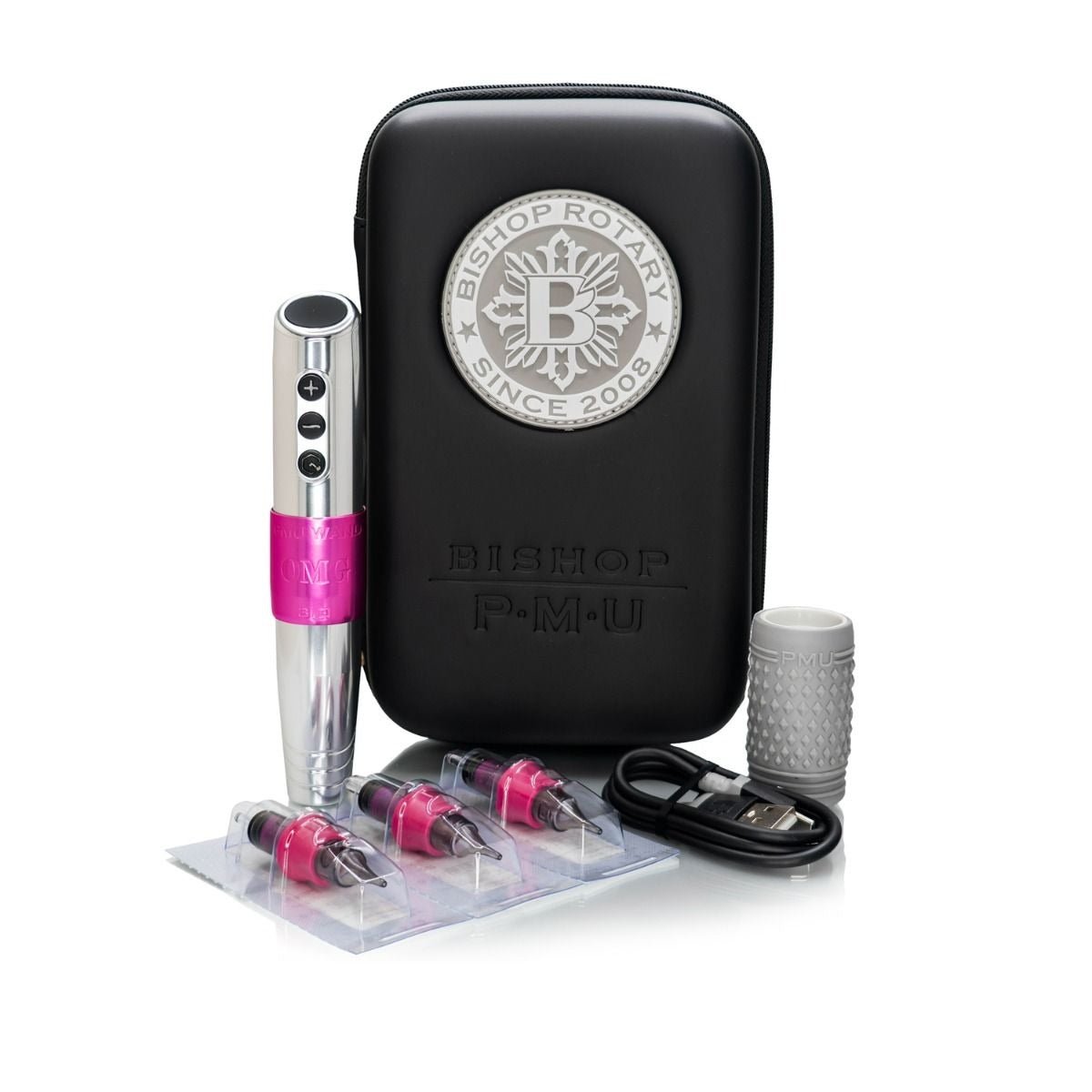 Bishop - Set Completo PMU Wand 3.0 - Pink x OMG Collab - Mr.PMU