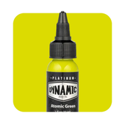 ATOMIC GREEN 30ml - DYNAMIC PLATINUM TATTOO INK REACH