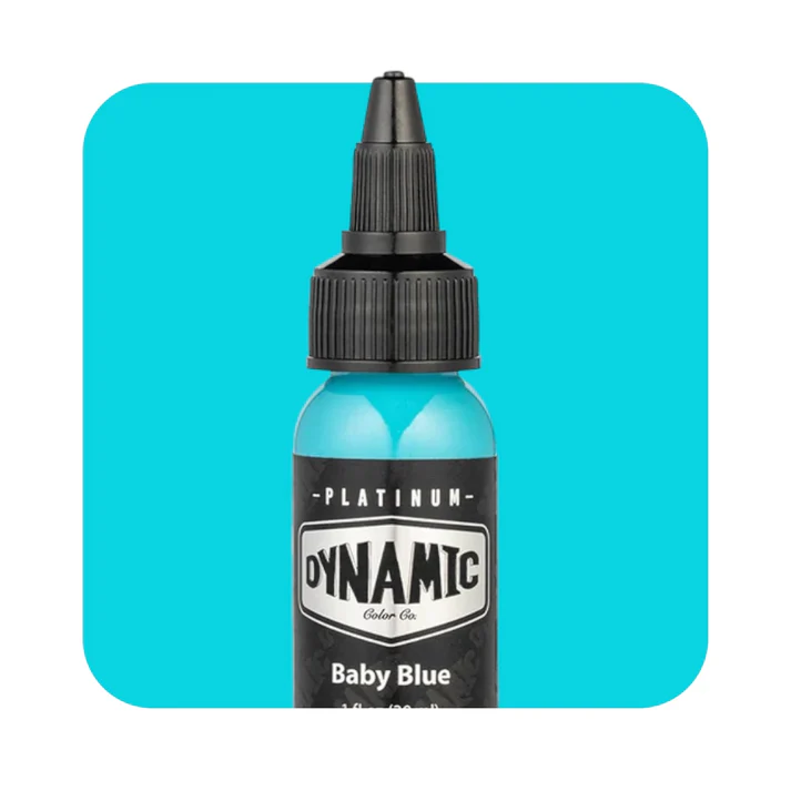 BABY BLUE 30ml - DYNAMIC PLATINUM TATTOO INK REACH