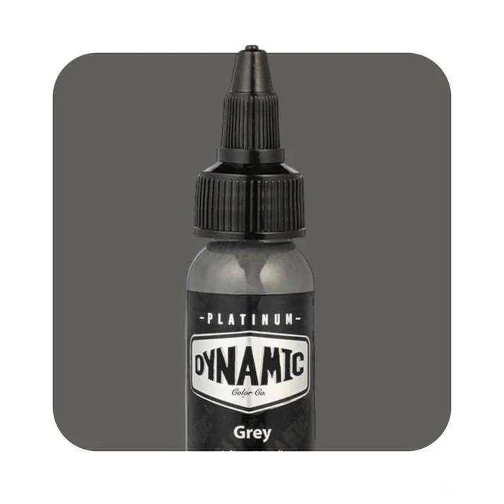 GREY 30ml - DYNAMIC PLATINUM TATTOO INK REACH