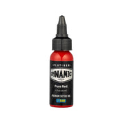 PURE RED 30ml - DYNAMIC PLATINUM TATTOO INK REACH