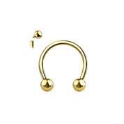 ESSETY JEWELS - Circular Basic PVD GOLD 1.6 mm