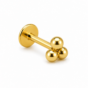 ESSETY JEWELS - Labret Trinity Ball Completo