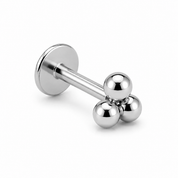 ESSETY JEWELS - Labret Trinity Ball Completo