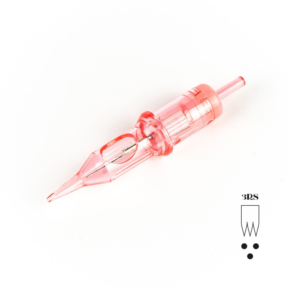 Scatola da 20 Cartucce Kwadron PMU Optima - Round Shader - 0.25mm Point Taper TEXTURED - Needle Size 3 - mrpmu