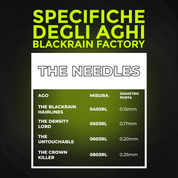 The Crown Killer – Aghi professionali micropigmentazione/PMU 0803RL 0.25mm (20 pz) - Mr.PMU