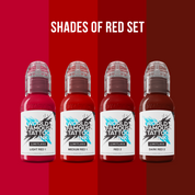 World Famous Limitless - Shades of Red Collection Set 4x30ml